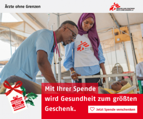 Arzt im Einsatz für Ärzte ohne Grenzen
