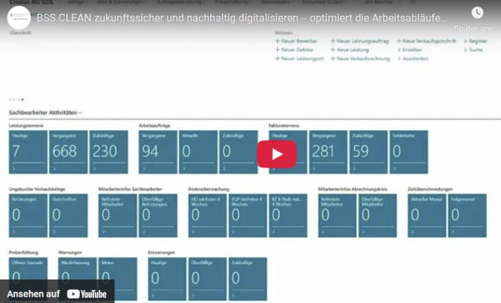 Video BSS.CLEAN Software Gebäudereinigung